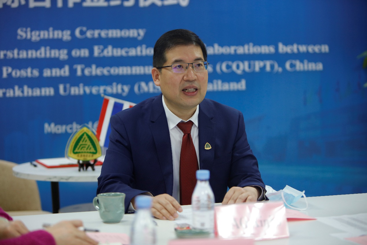 我校与泰国马哈沙拉堪大学签署合作协议